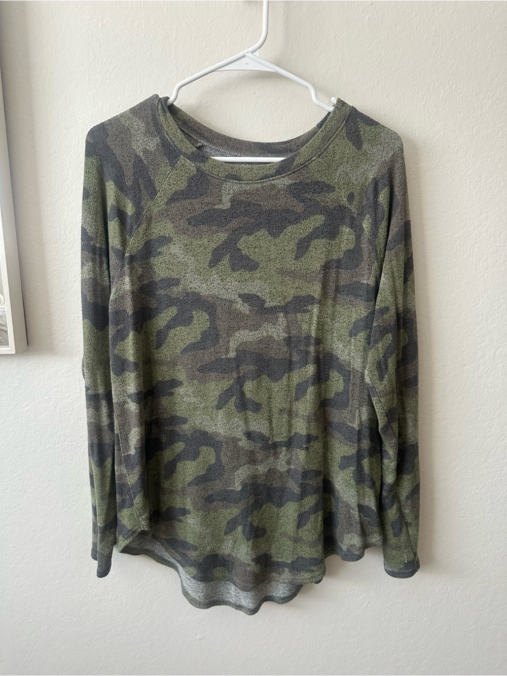 American Eagle Soft & Sexy Plush Crewneck - Heather Gray